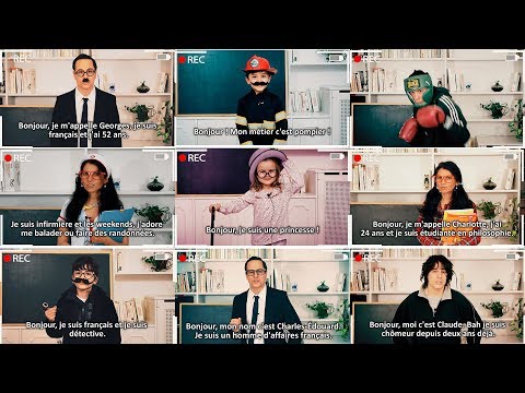 SE PRÉSENTER EN FRANÇAIS