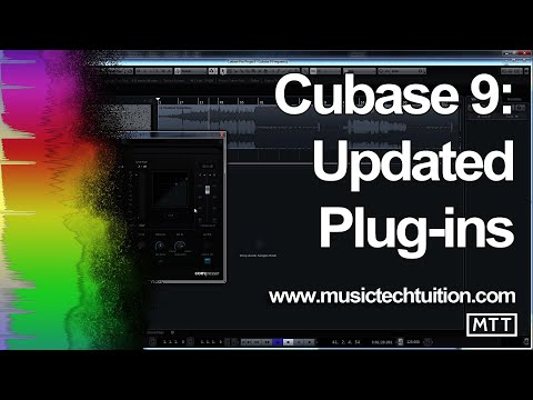 Cubase 9 - Updated Plugins