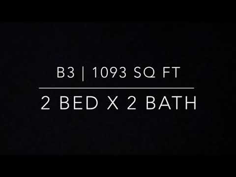 Gables Brookhaven | B3 Floorplan | 2 bed, 2 bath