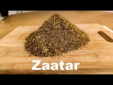 Homemade Zaatar | How to make zaatar | زعتر
