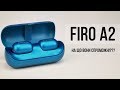 Беспроводные наушники Firo A2 White вакуумные с микрофоном 6