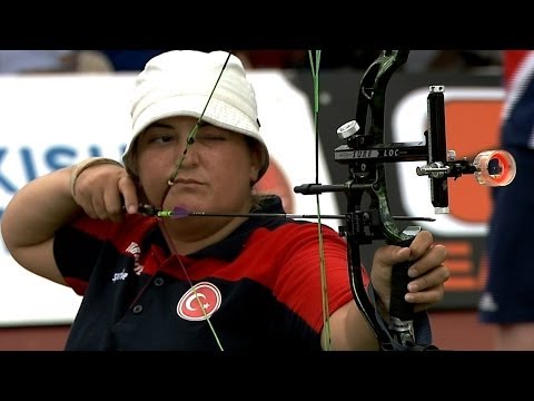 Danielle Brown v Burcu Dag – compound women open gold |2013 Bangkok World Archery Para Championships