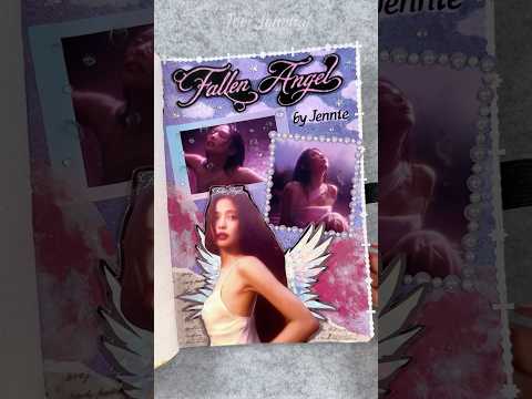 ASMR Journal JENNIE &mdash; Fallen Angel 🦢🌙✨☁️🔮🪽|#asmr #JENNIE #FallenAngel #BLACKPINK #journaling