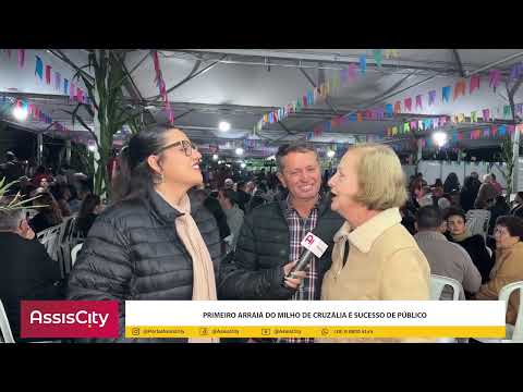 1º Arraiá do Milho reúne grande público e celebra tradições de Cruzália