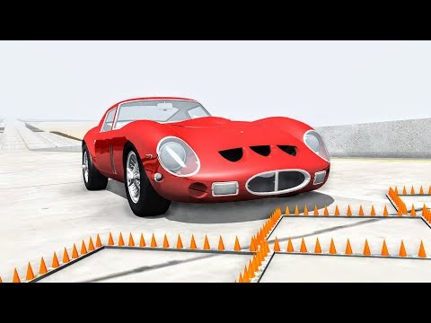 Massive Spike Strip Pileup Crashes #37 – BeamNG Drive | CrashBoomPunk