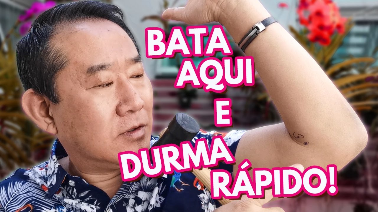INCRÍVEL PONTO DE ACUPUNTURA QUE FAZ DORMIR RÁPIDO | Peter Liu