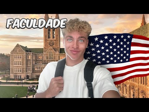 COMO É O PRIMEIRO DIA DE FACULDADE NOS EUA?🇺🇸👀