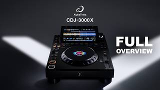 Video thumbnail for CDJ-3000X Professional DJ Multi Player | Full Overview by AlphaTheta / Pioneer DJ USA