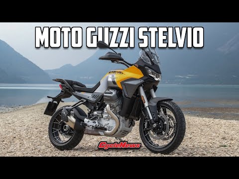 2024 Moto Guzzi Stelvio First Ride - Cycle News
