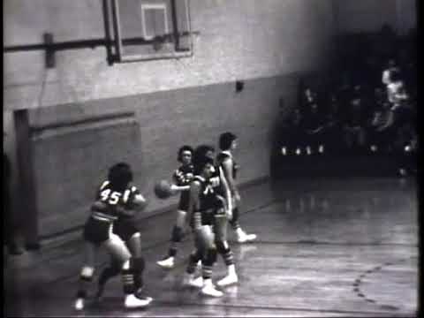 Porter High School (Maryville, TN) Girls' Basketball plays local rival, Walland High School in 1964.  Porter coached by Galen Johnson and Walland coached by A.J. Wilson. Black & White film digitalized. Clip - not full game: 10 minutes & 38 seconds