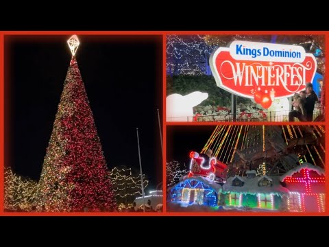 Kings Dominion / WinterFest 2021 / Walk Through / Christmas Parade