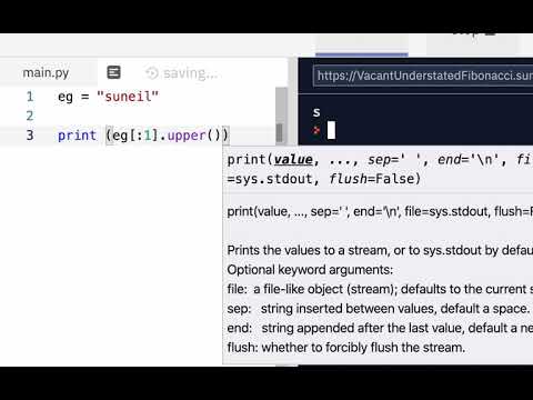 Using Python Upper To Make Upper Case Strings