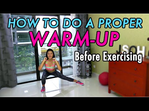 How to do a Proper WARM-UP Before Exercising (5-minute Bodyweight Routine)
