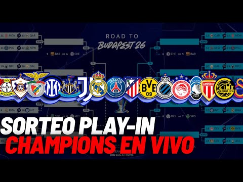CHAMPIONS LEAGUE, sorteo Play-In en directo: rivales Real Madrid y Atlético de Madrid en vivoI MARCA