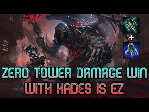 ZERO TOWER DAMAGE WIN WITH HADES IS EZ - Ranked Dual - Road to Masters