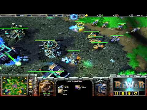 Lucifer(UD) vs Lawliet(NE) - WarCraft 3 gameplay - RN686
