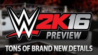 Various New WWE 2K16 Details on Gameplay, WWE Universe, MyCareer and more