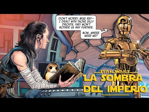 C3PO le Traduce a Rey los Textos Sagrados de los Jedi – Star Wars Comic Poe Dameron 28 – Video