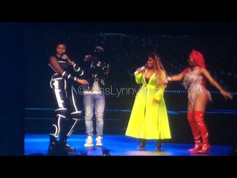 Nicki Minaj brings out Ms Banks, Lisa Mercedez & Stylo G Yu Zimme