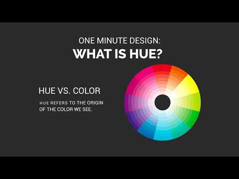 One Minute Design: What Is Hue?