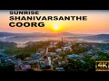 Shanivarsanthe Coorg Sunrise 4k Drone Video