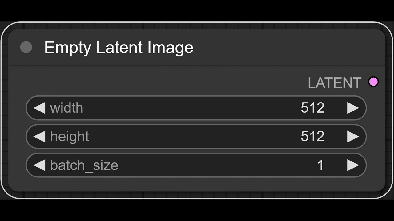 Empty Latent Image Node
