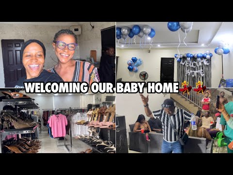 Welcoming OUR BABY Back HOME | MUMMY IS HERE for OMUGWO | My Brother’s Birthday Party & More.