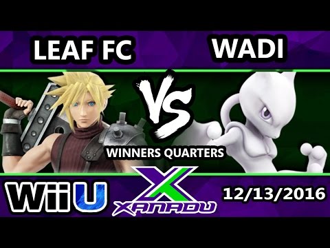 S@X 180 - Leaf FC (Cloud) Vs. SS | Wadi (Mewtwo) - SSB4 Winners Quarters - Smash for Wii U - Smash 4
