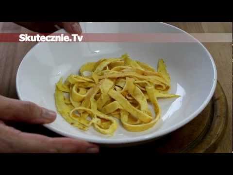 Makaron jajeczny -do zup, sałatek, sosów :: Skutecznie.Tv [HD]