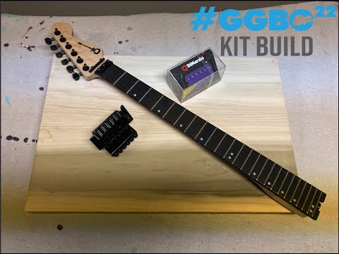 Designing a Custom Guitar Body GGBO2022 Part 1