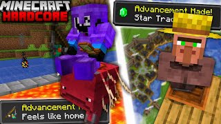 I Completed EVERY Advancement in Hardcore Minecraft (#8)