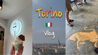 【Italy Vlog】トリノ旅行｜街をお散歩｜美味しいジェラートとイタリアン