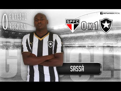 São Paulo 0 x 1 Botafogo - Gol de Sassá - Campeonato Brasileiro 2016