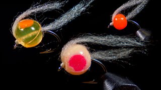 Tying CLEARDRIFT eggs for winter Trout in Taupo or the Tekapo/Twizel Canals