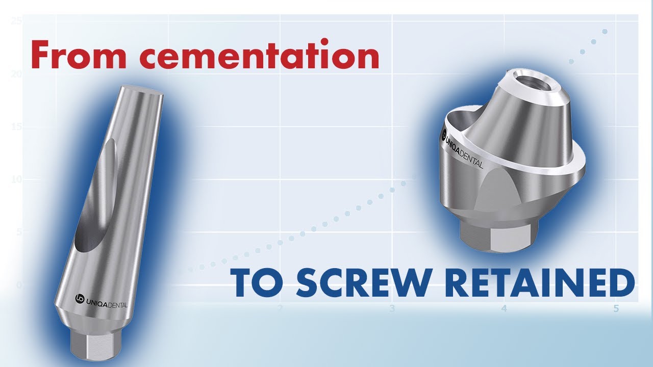 Why need to move from cemented to screw retained restoration on multi units