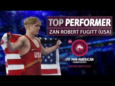 #WrestleBuenosAires U17 Pan-American Championships Top Performer: Zan Robert FUGITT (USA)