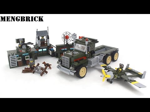 Конструктор Qman «Мобильная ударная машина» 1713 Combat Zones Fire / 687 деталей