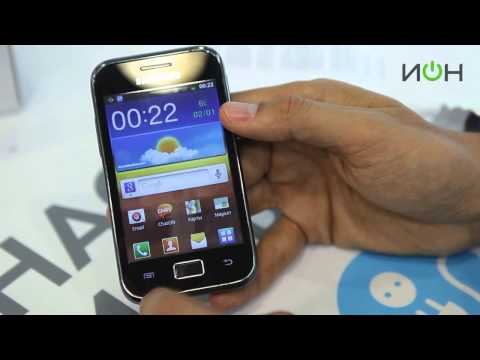 Обзор Samsung S7500 Galaxy Ace Plus  (dark blue)