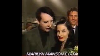 Marilyn Manson e Dita Von Teese a Milano