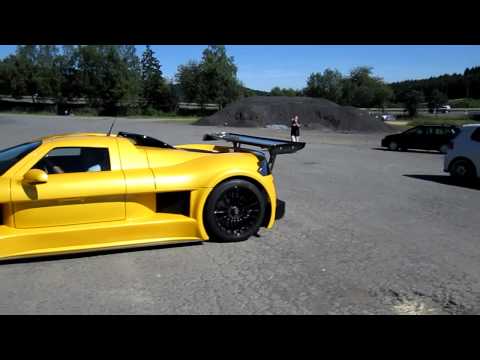 Apollo Gumpert Startup Nurburgring