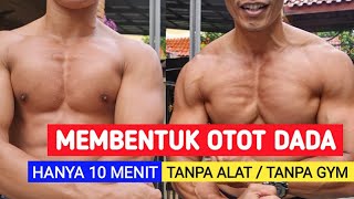 Download lagu Build chest muscles in 10 minutes without equipment | without gym mp3