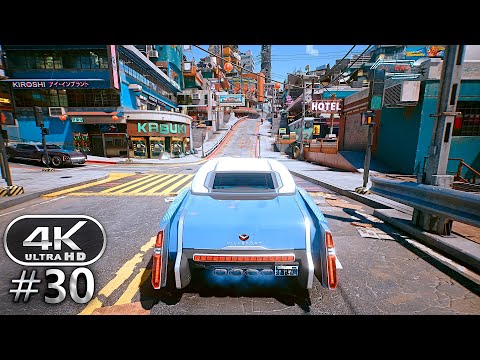 Cyberpunk 2077 Gameplay Walkthrough Part 30 - Cyberpunk 2077 PC 4K 60FPS (No Commentary)
