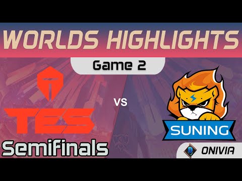 TES vs SN Highlights Game 2 Semifinals Worlds 2020 Playoffs Top Esports vs Suning by Onivia