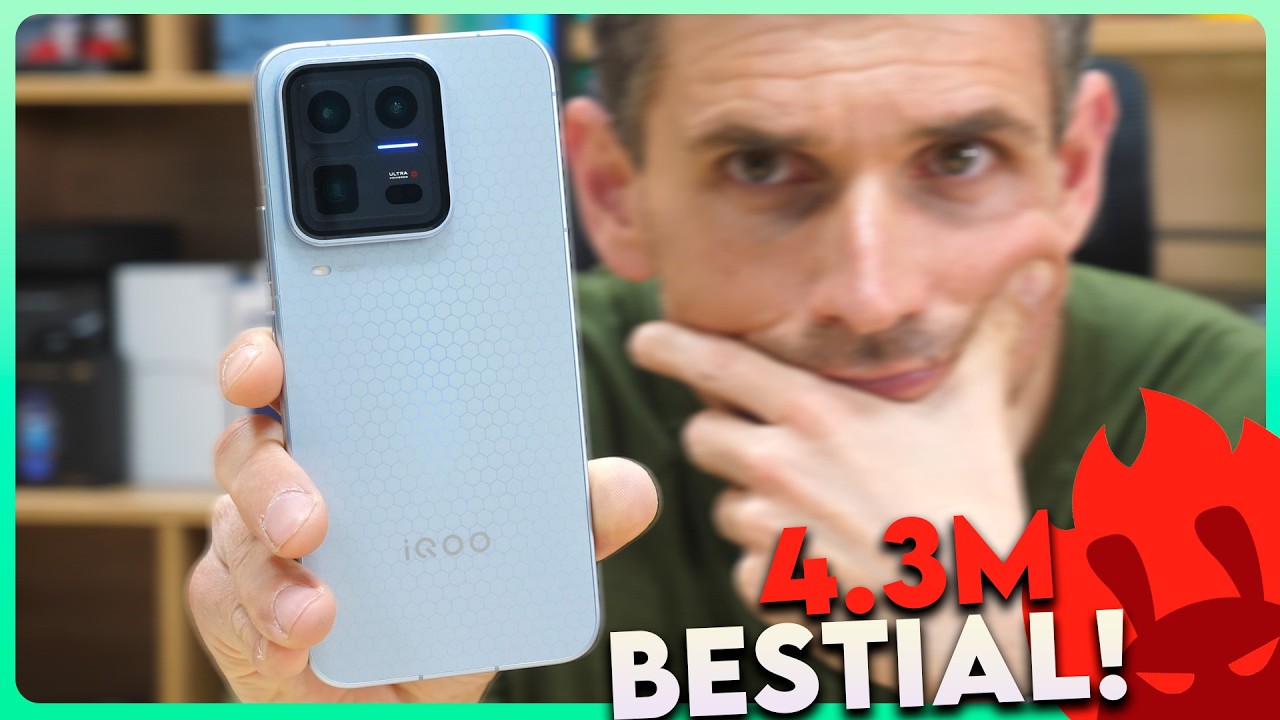 IQOO 15 Ultra | Lo MÁS BESTIA QUE EXISTE con gatillos, 7400mAh, 144hz, 8000 nits...