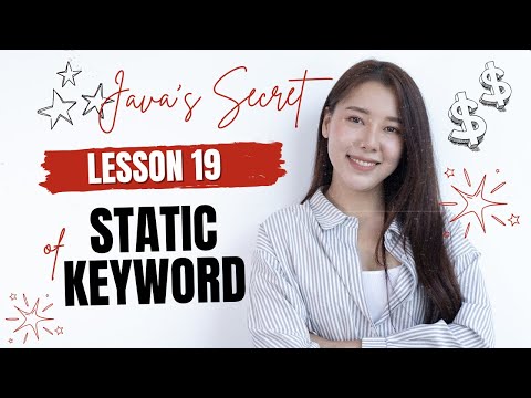 Lesson - 19: Static Keyword @SkillCraft51