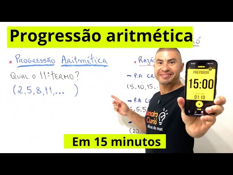 ARITHMETIC PROGRESSION IN 15 MINUTES