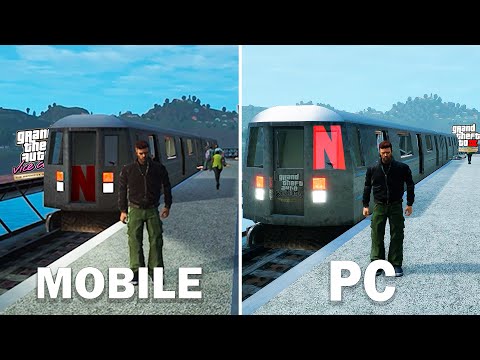 GTA Trilogy: Definitive Edition: PC vs Mobile - Graphics & Details Comparison