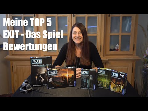 Meine Top 5 aus der Reihe "Exit- Das Spiel" - Kurzvorstellung - Bewertung
