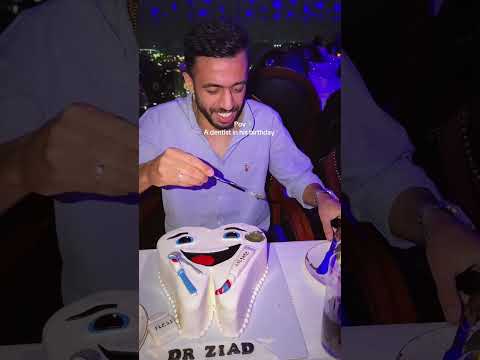 El reto del pastel del dentista 😳🎂