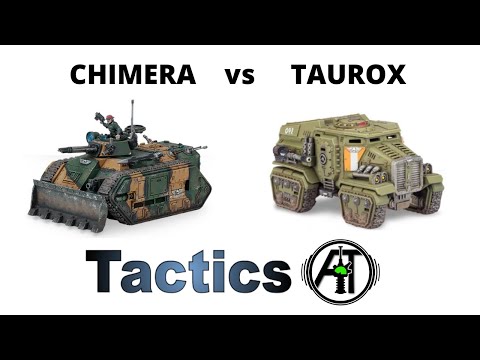 Chimera vs Taurox - Imperial Guard / Astra Militarum Transport Review + Comparison